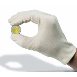 Bavlněné rukavice na mince